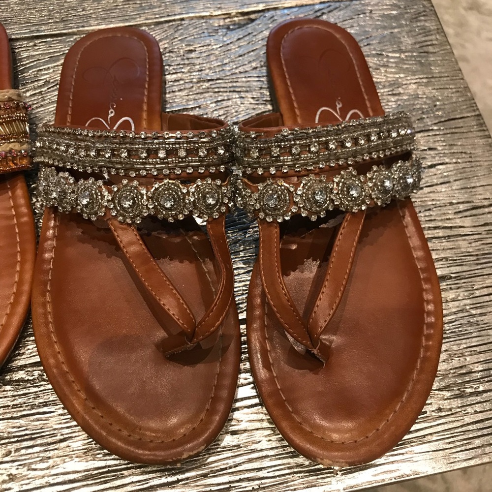 Jessica Simpson sandals (bundle of 2)